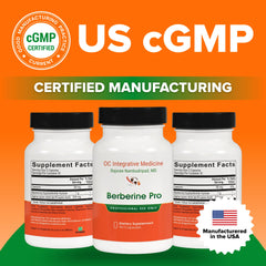 Berberine Pro label highlights 1000 mg berberine and 200 mg ALA.