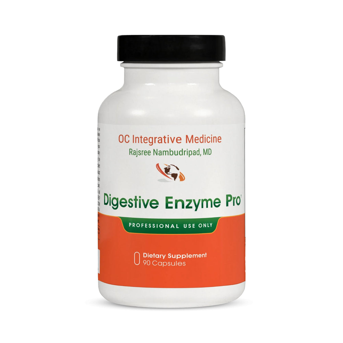 Dr. Rajsree Digestive Enzyme Pro bottle supports post-meal comfort.