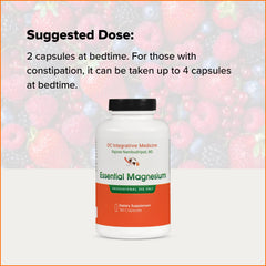 Dr. Rajsree Essential Magnesium bottle top view emphasizes easy dosage access.