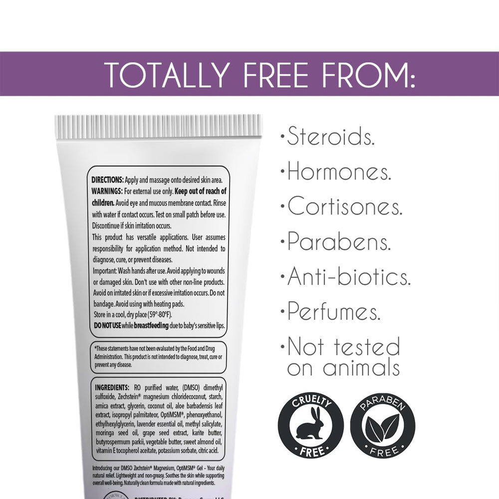 Dr. Robaina DMSO Lavender Gel after-workout rub supports relaxation and skin comfort