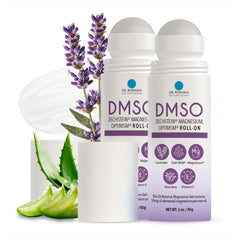 Dr. Robaina DMSO Lavender Roll-On bottle for daily skin conditioning.