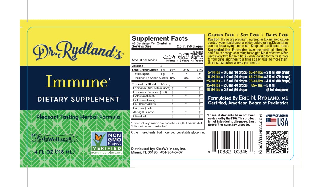Dr. Rydland's 4-ounce bottle convenient for home or travel.