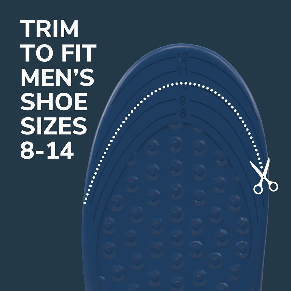 Dr. Scholl's Plantar Fasciitis Orthotics – wear-inside shoe for everyday comfort.