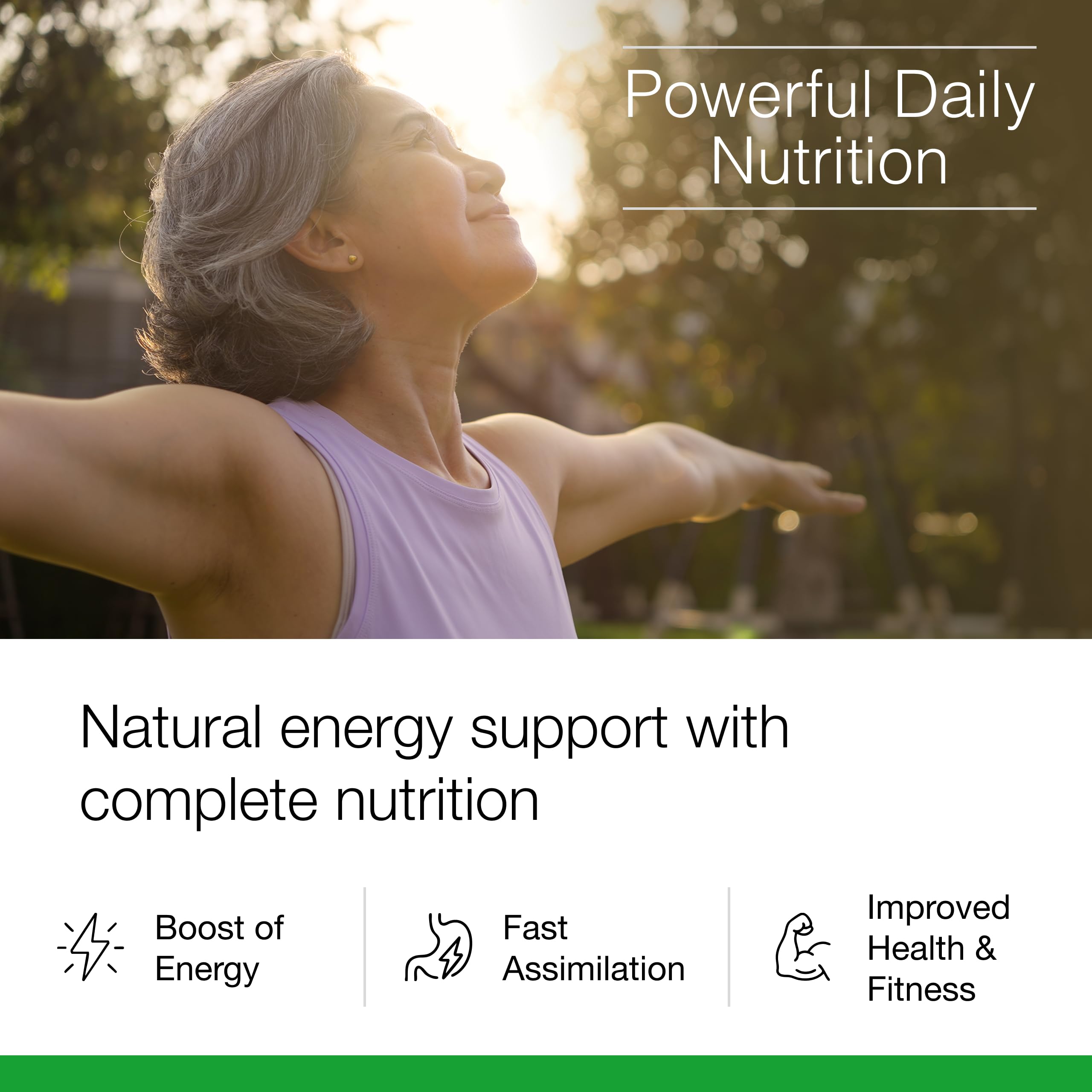 Dr. Schulze's SuperFood Plus label close-up shows gluten-free and non-GMO ingredients.