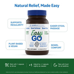 Dr. Schulze's Easy Go label design conveys clean packaging and vegan commitment