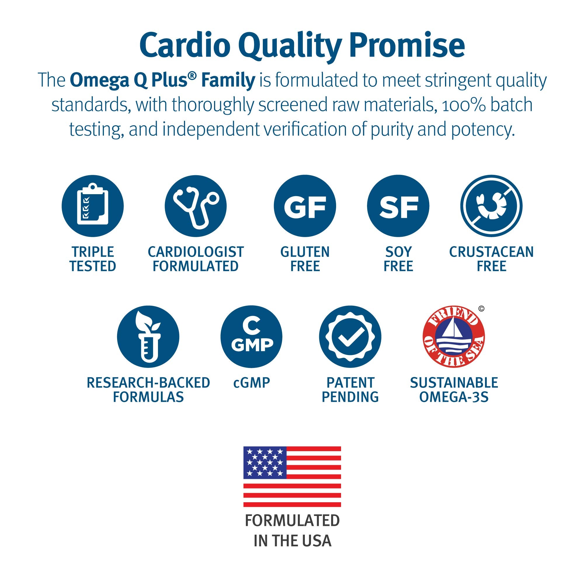 Dr. Sinatra Omega Q Plus Cala Marine omega-3 oil image, clean and odorless heart-healthy fuel.
