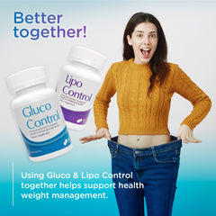 Dr. T Gluco Control ingredients label close-up highlights natural, preservative-free formulation.