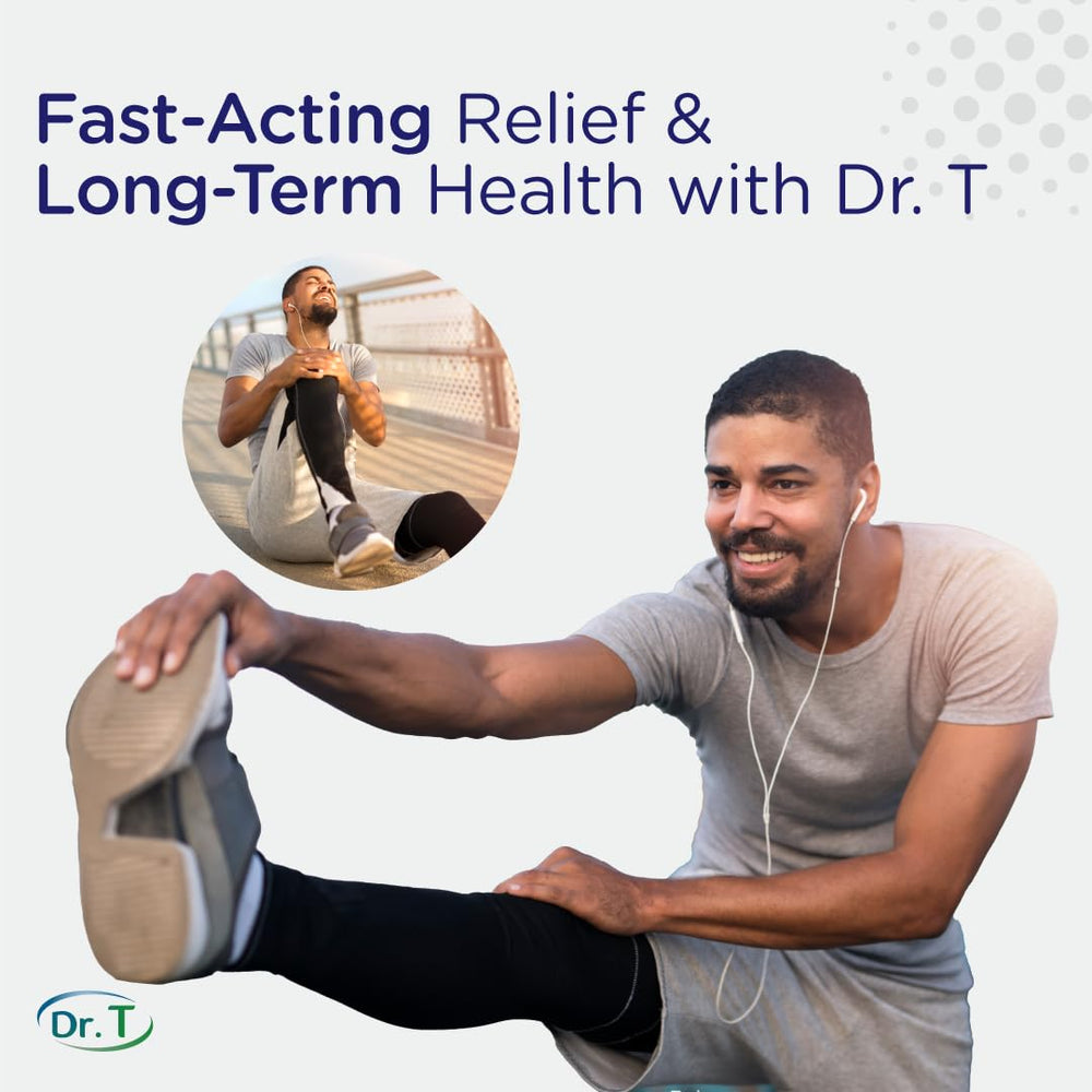 Dr. T white willow bark extract bottle offering plant-based comfort option