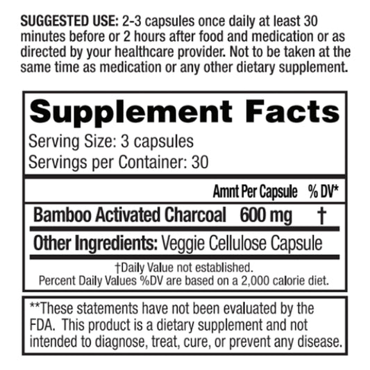 Close-up of capsules showing coconut-free formula for cleaner detox options.