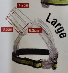 Dr Thumb adjustable strap provides secure fit during activities and bedtime