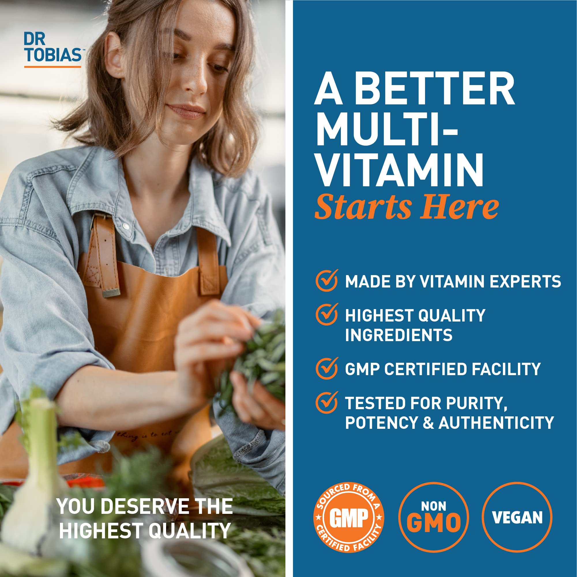 Packaging details of Dr. Tobias 42 fruits and vegetables formula