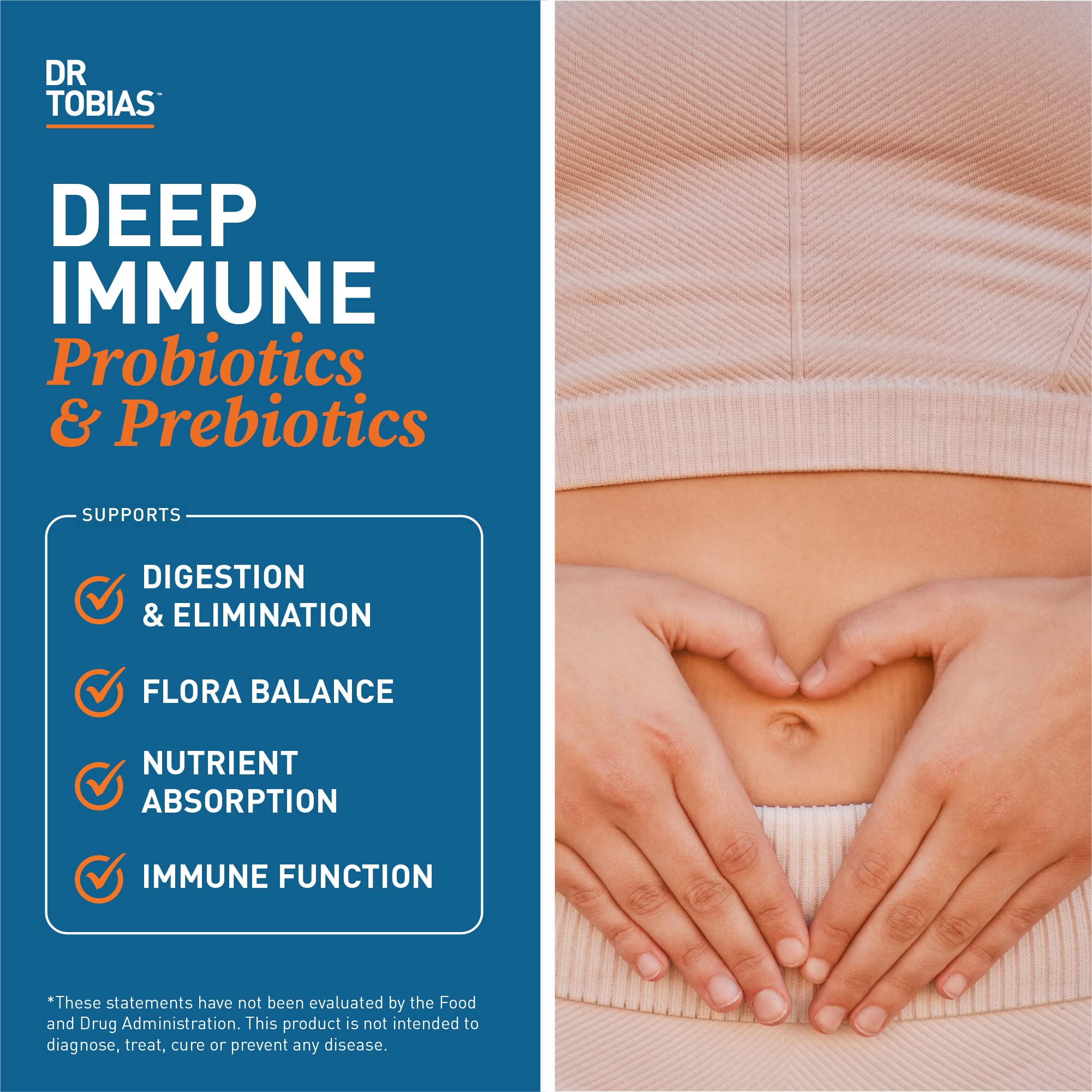 Dr. Tobias Deep Immune capsules close-up ready for daily use