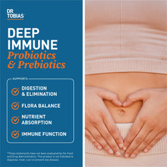 Dr. Tobias Deep Immune capsules close-up ready for daily use