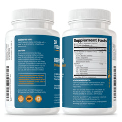 Dr. Tobias ingredient list highlighting vegetarian and non-GMO quality.