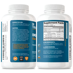 NSF Certified Dr. Tobias Omega-3 bottle for quality.