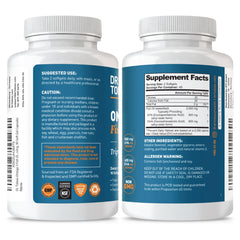 Dr. Tobias Omega 3 enteric coating minimizes fishy aftertaste during dosing