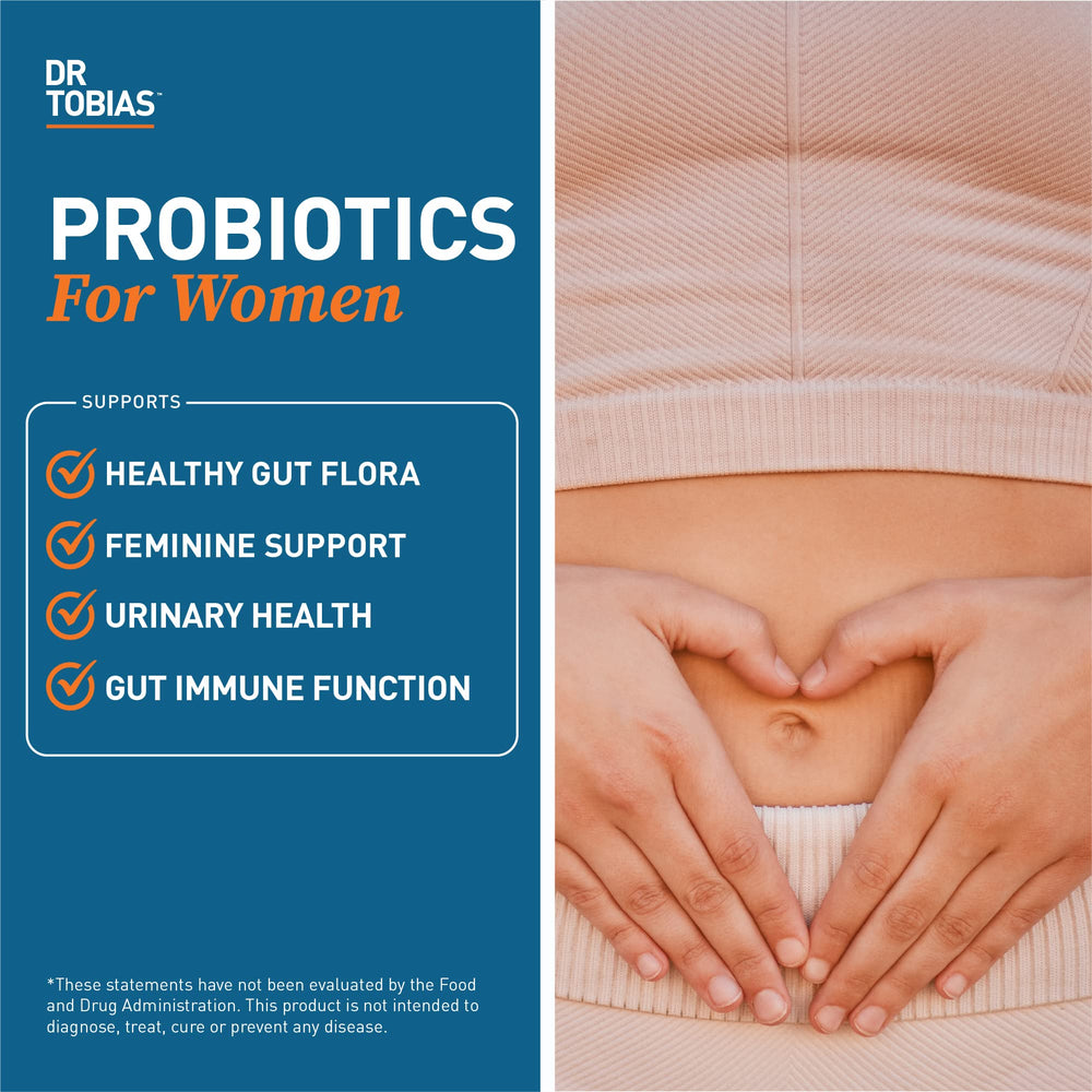 Dr. Tobias packaging box highlights urinary health support