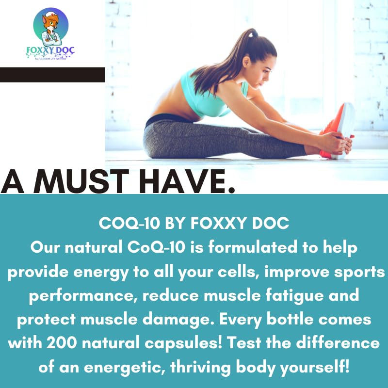 Dr. Valerie Nelson CoQ10 ubiquinone 200 mg for overall vitality