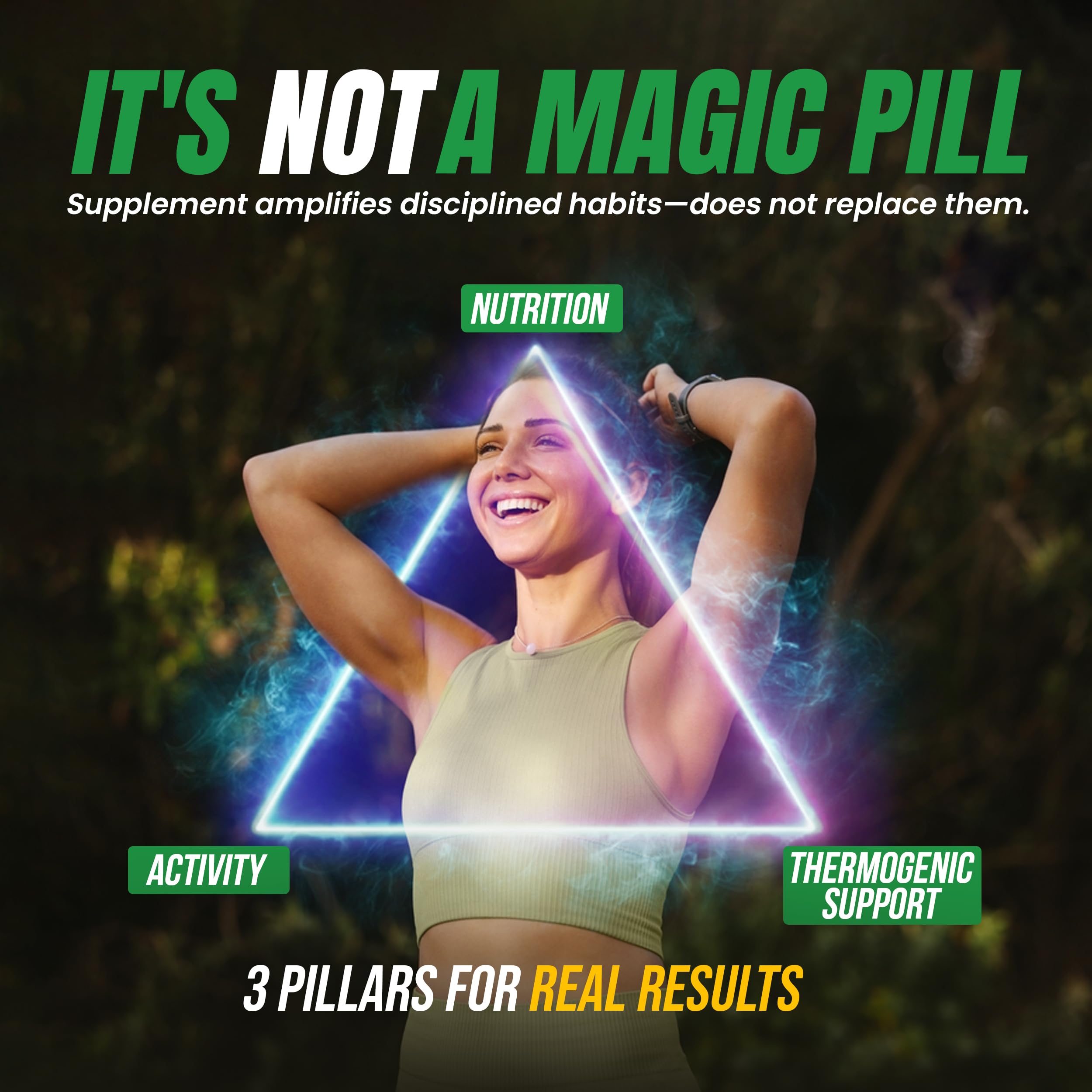 DR VITAMIN SOLUTIONS Nighttime Fat Burner facility seal indicates cGMP quality.