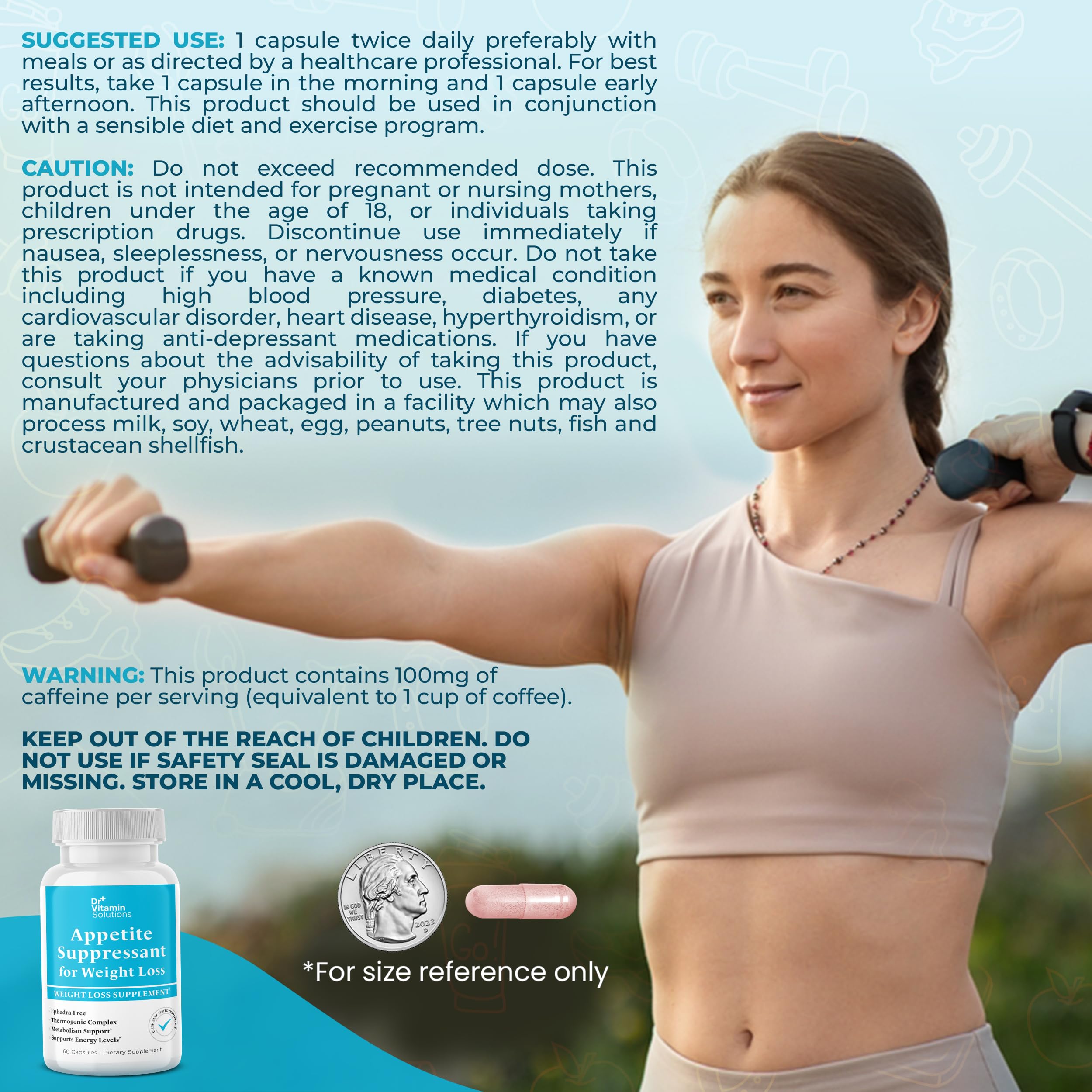 DR VITAMIN SOLUTIONS gluten-free capsule for easy daily use