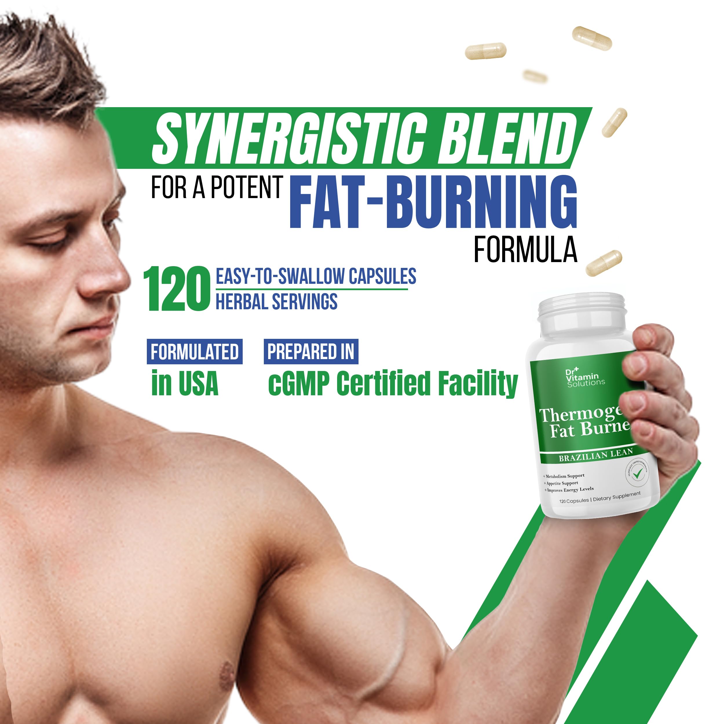 DR VITAMIN SOLUTIONS non-GMO ingredients label emphasizing clean formulation