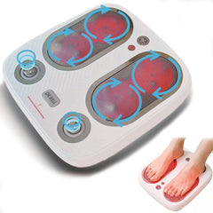 DR. WELL wireless foot massager with shiatsu balls for deep kneading relief