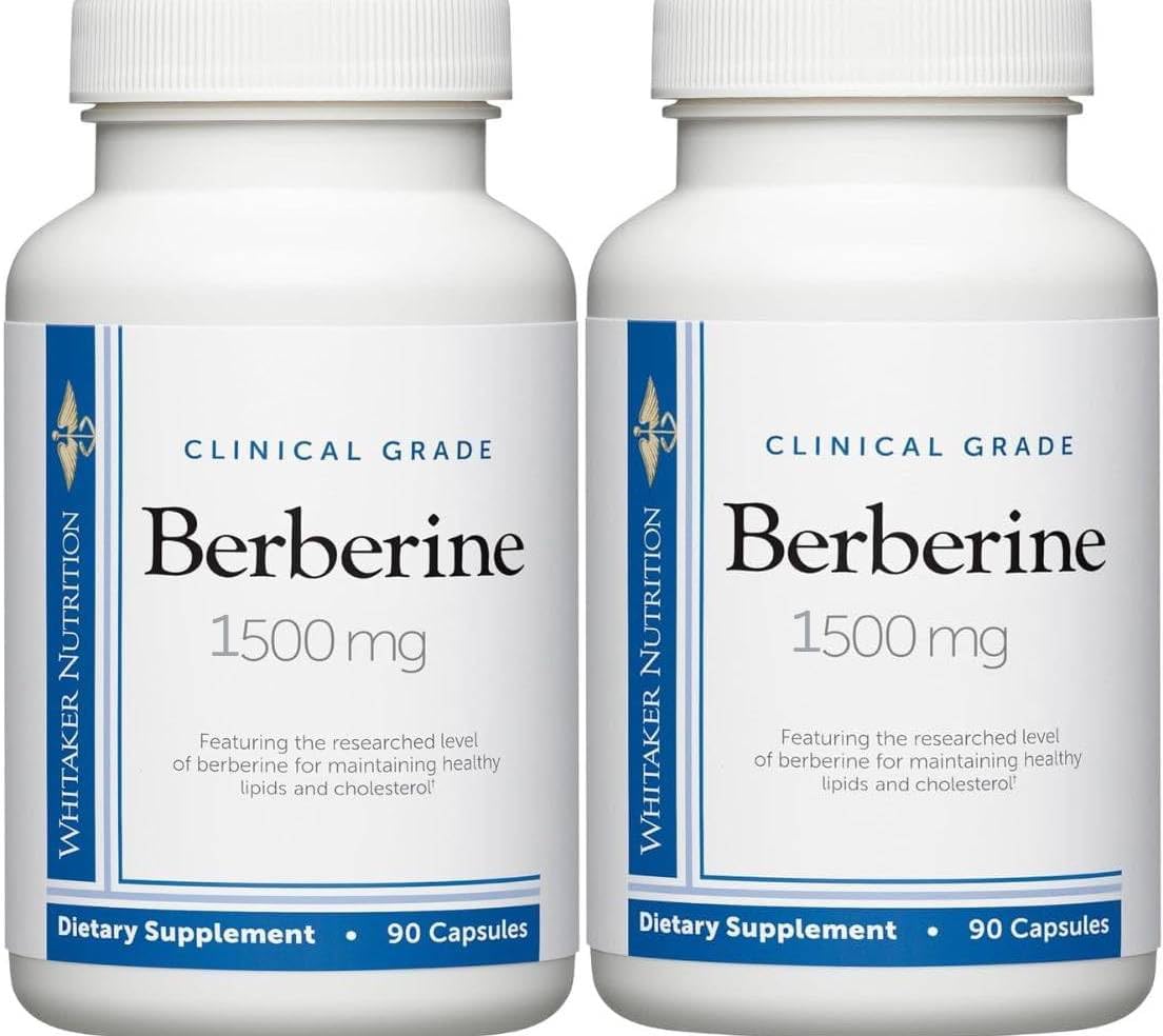 DR.WHITAKER Clinical Grade Berberine bottle front for daily use.