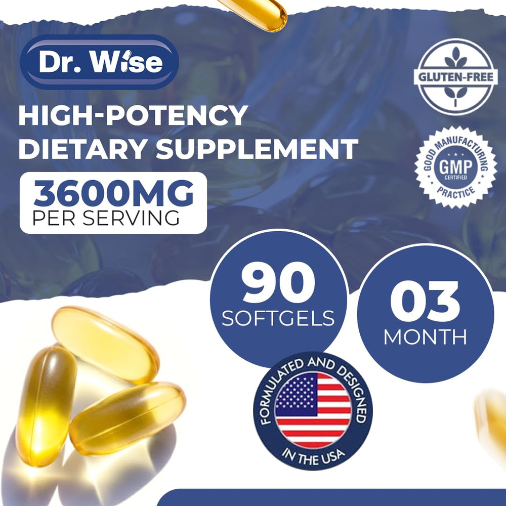Lemon flavored Dr Wise softgels provide gentle digestion