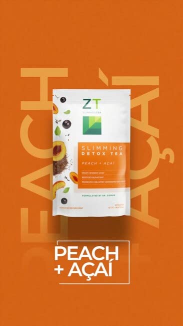 Dr. Zisman ZT Slimming Tea product artwork emphasizing wellness