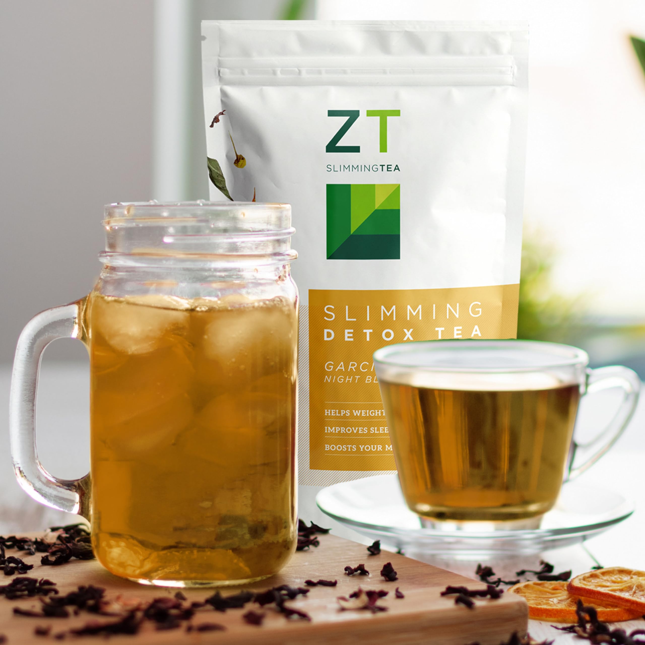 Detox and digestion focus with Garcinia extracts supports overall wellness.