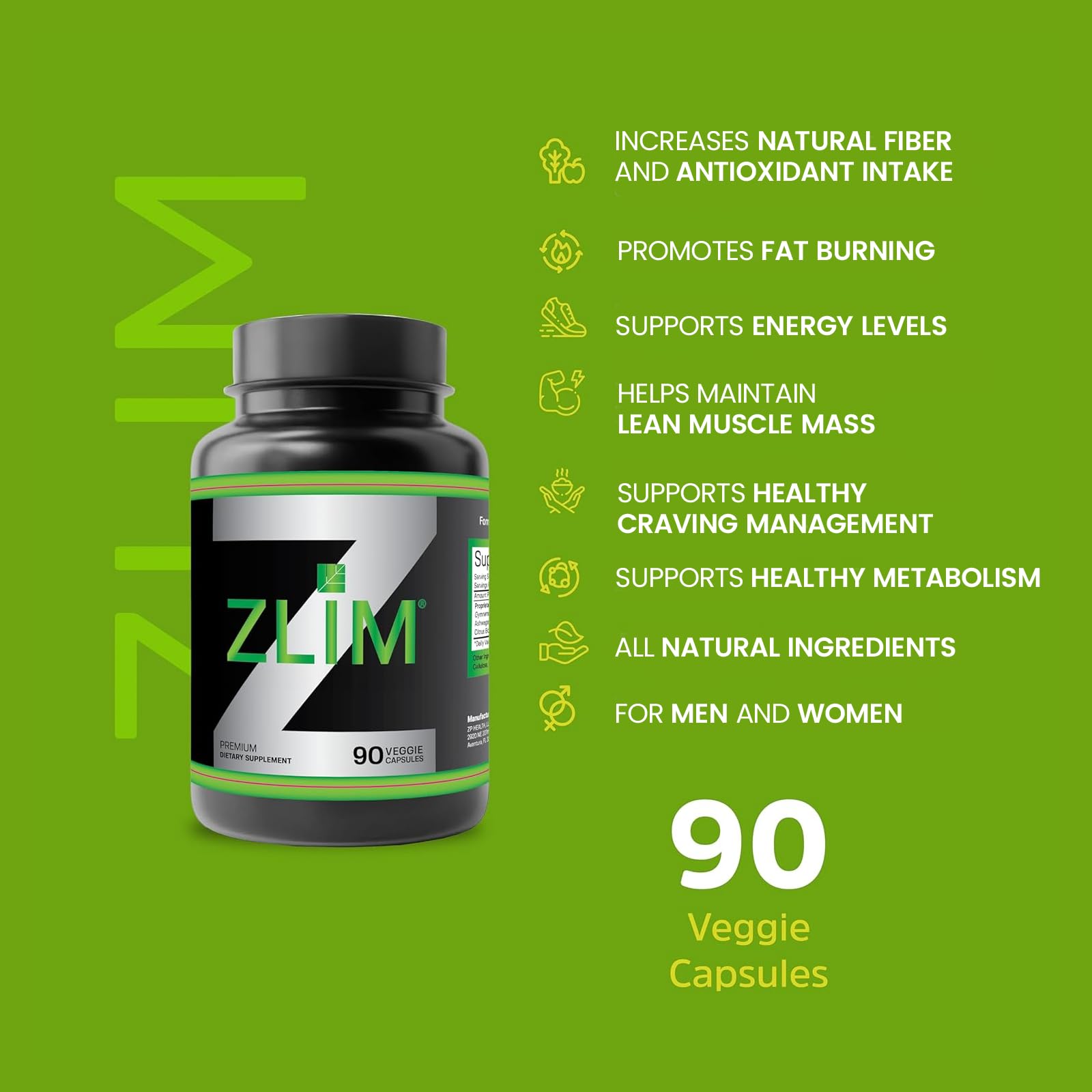 Bottle labeling close-up building trust and product credibility for Dr. ZT Slimming Tea.