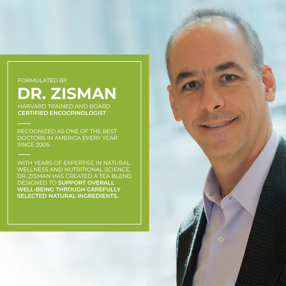 Dr. Zisman ZT Slimming Tea pairing with snacks.