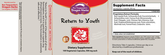 Dragon Herbs Huan Shao Dan capsules closeup highlighting balanced formula