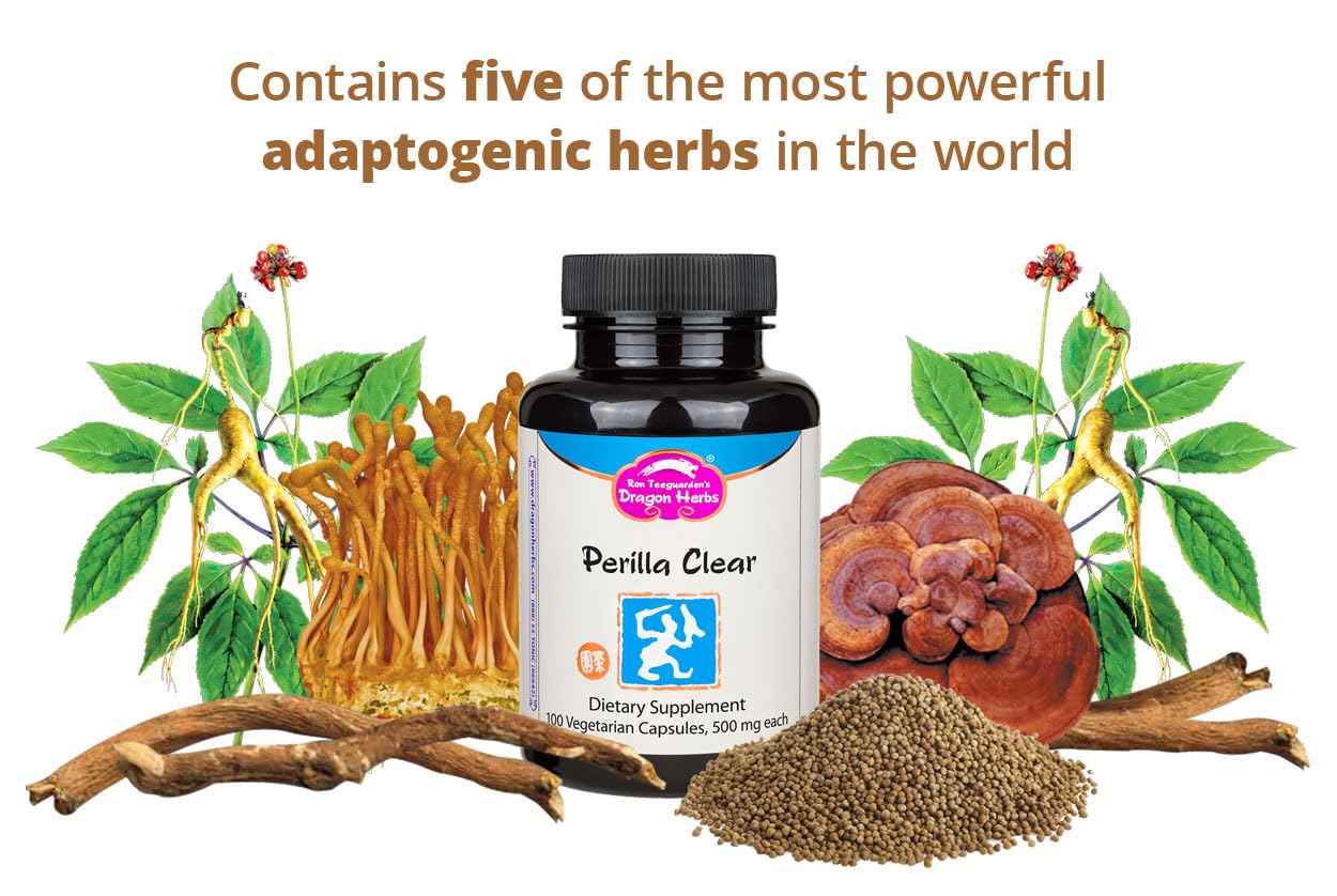 Dragon Herbs Perilla Clear ingredients blend including key botanicals for daily wellness.