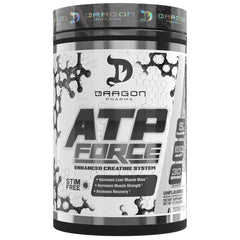 DRAGON PHARMA ATP Force bottle close-up for training support