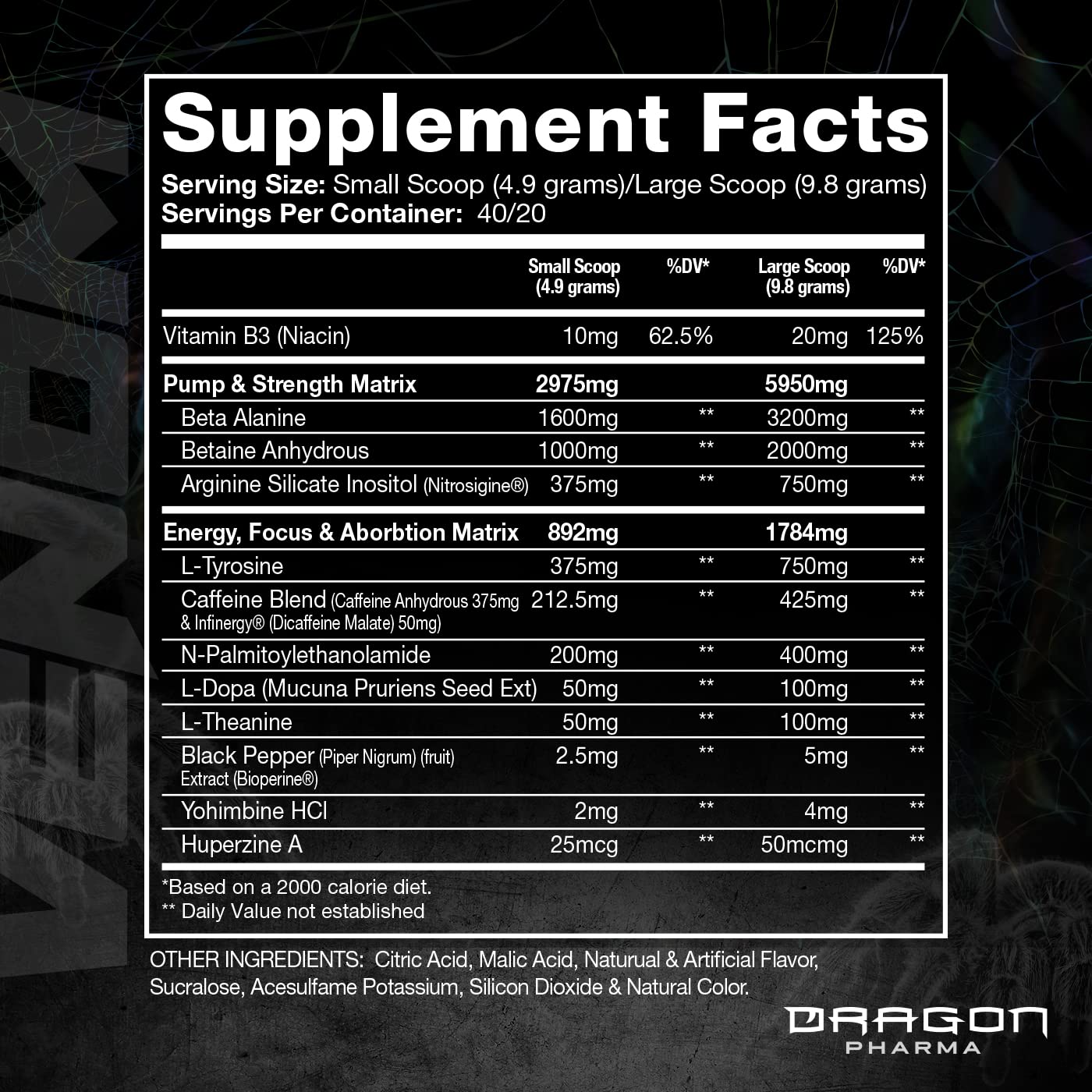 Venom Extreme scoop ready for fast, easy mixing