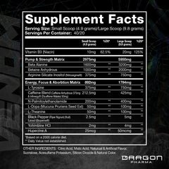 Venom Extreme scoop ready for fast, easy mixing