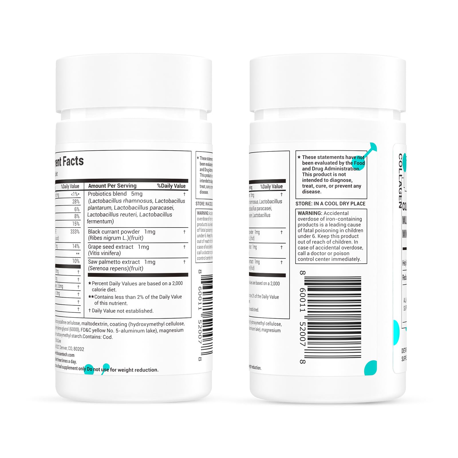 DrBioCare Capsules on wood surface, convenient daily tablets for routine.