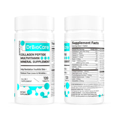 DrBioCare Multivitamin and Mineral graphic, comprehensive daily wellness support.