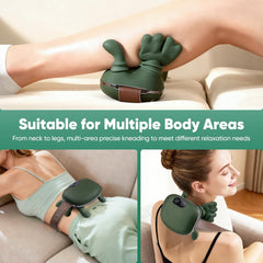 DR.BUNORDLE massager supports daily tension relief during work or home.