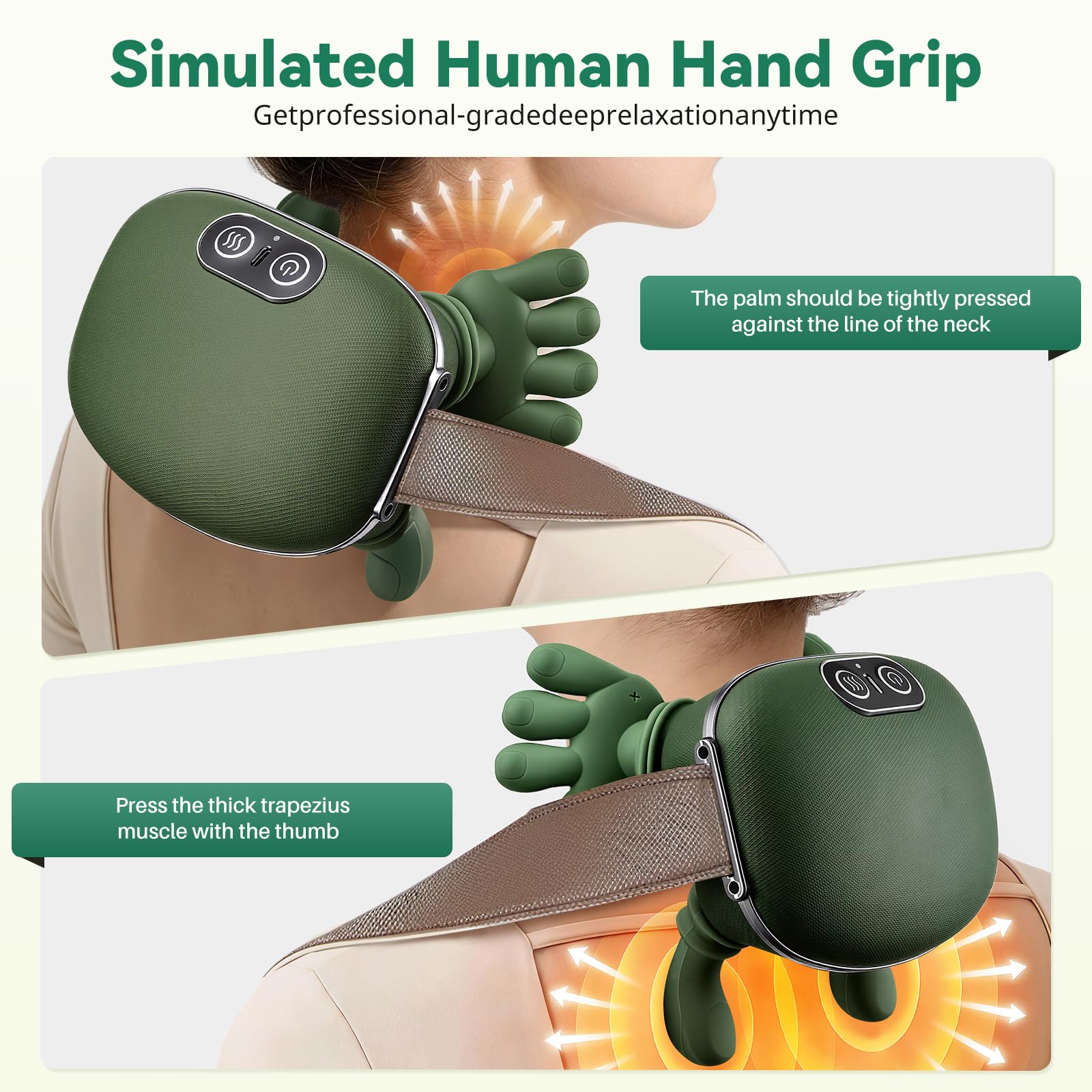DR.BUNORDLE portable-cordless-design lets you massage anywhere