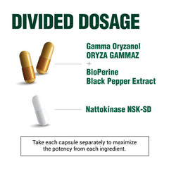 Free-from ingredients badge emphasizes vegetarian-friendly and allergen-conscious formulation.