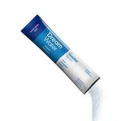Dream Water Snoozeberry measuring sachet showing quick dose