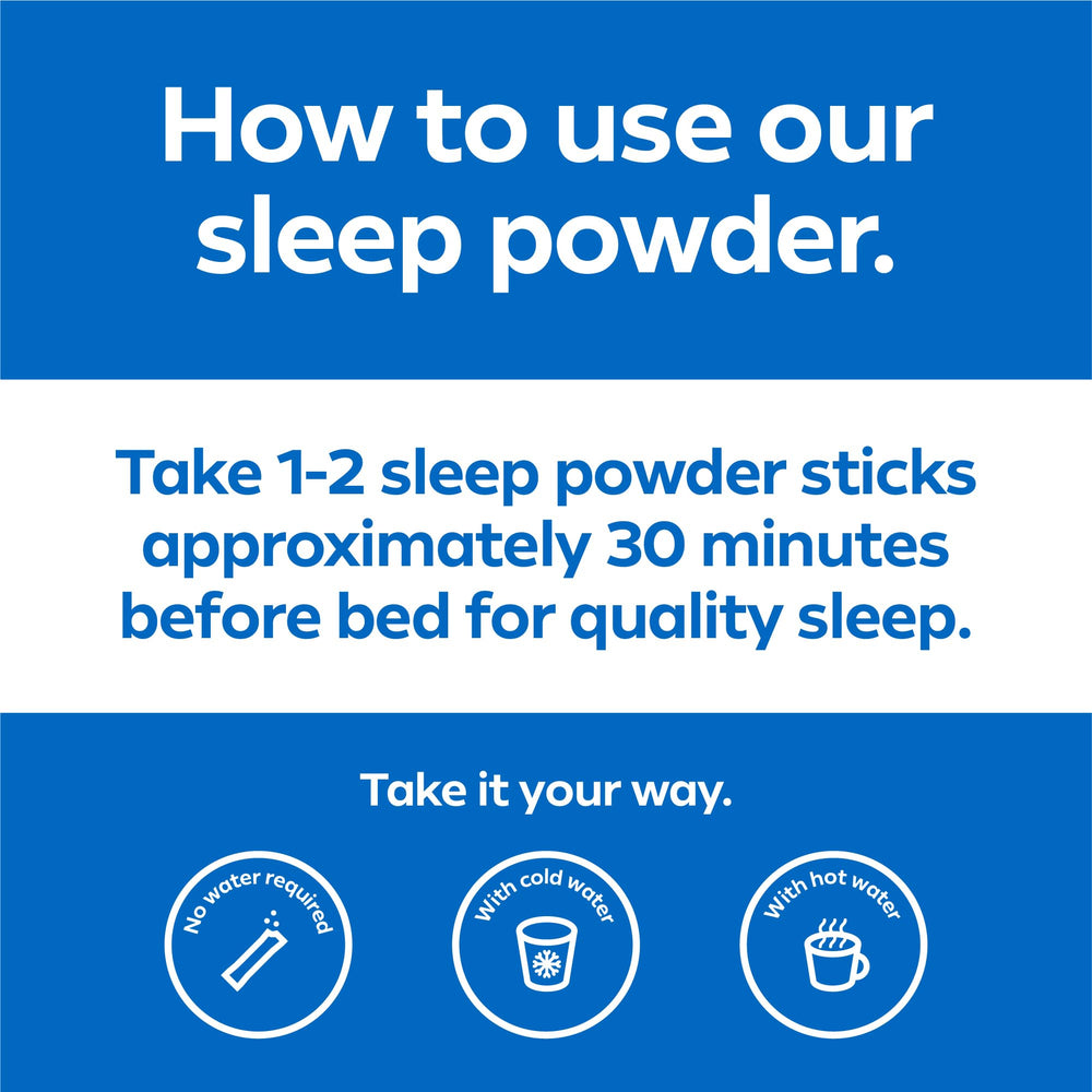 Dream Water's new formula clump-free powder blends quickly for consistent dosing.