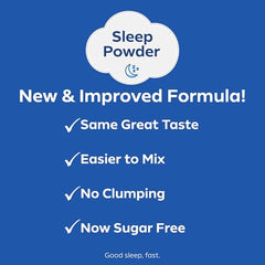 Dream Water Snoozeberry powder stick dispense enabling quick on-the-go sleep support.