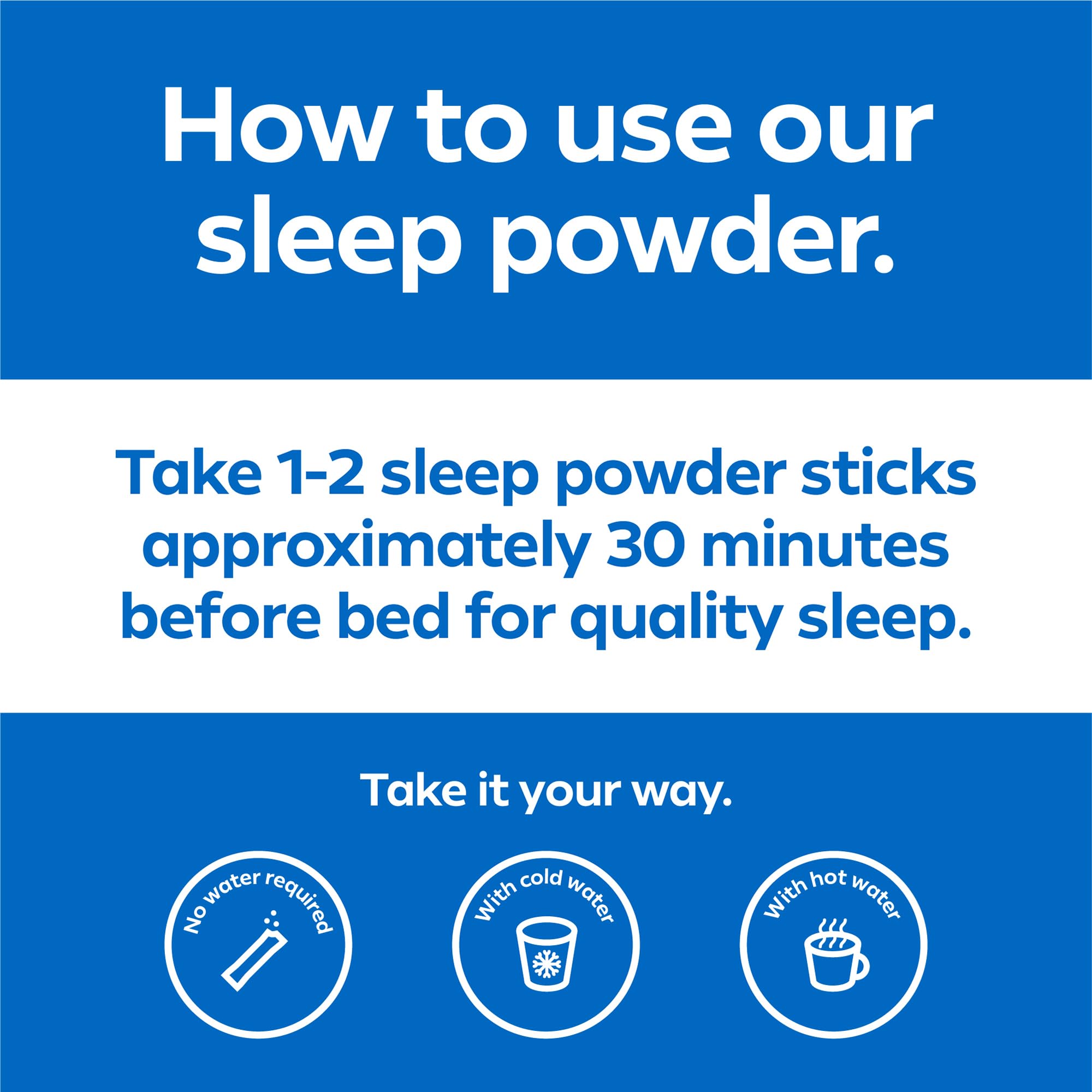 Dream Water Snoozeberry travel pack ideal for on-the-go sleep support