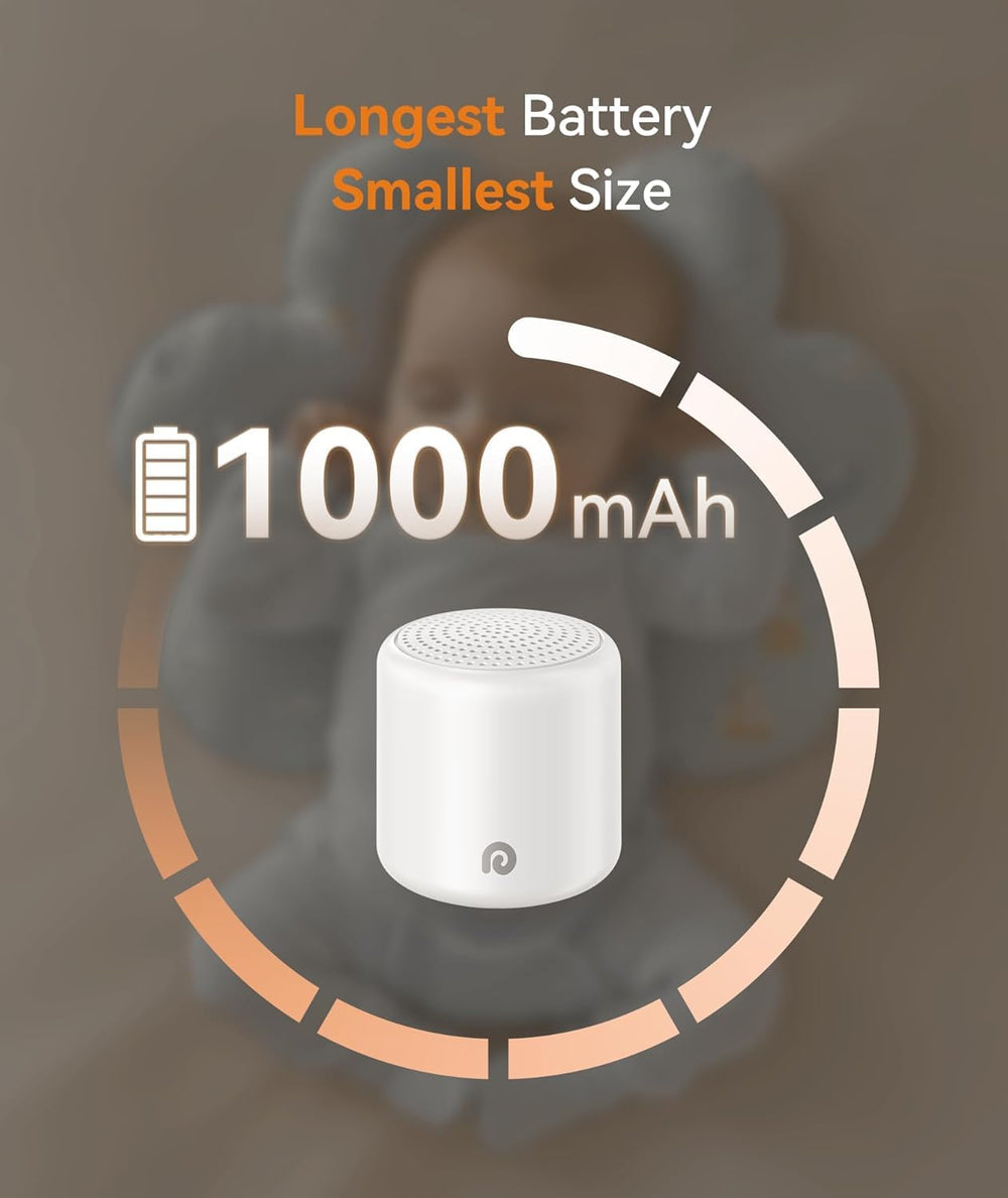 Dreamegg Pocket Sleep 1 offers up to 20 soothing sounds for customization.