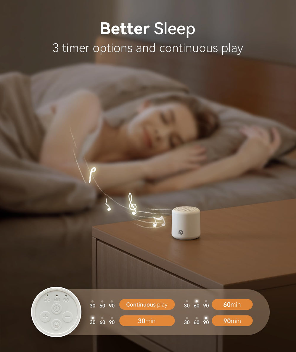 Dreamegg Pocket Sleep 1 easy controls with memory and timer.