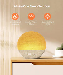 Dreamegg Sunrise 1 night light colors for calming ambience