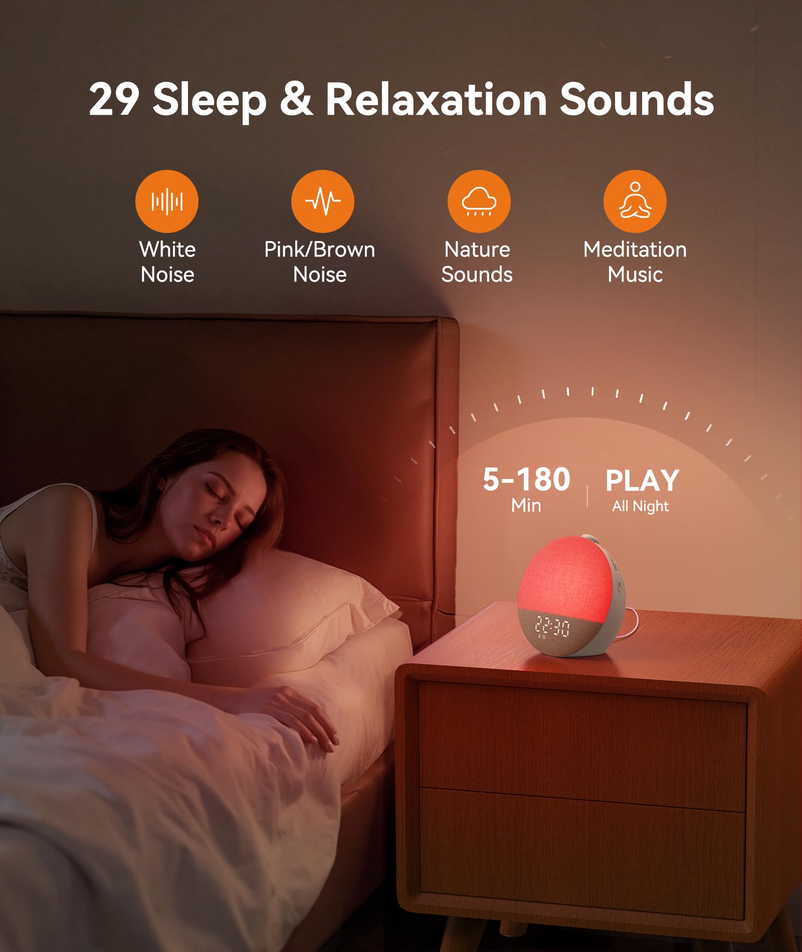 Dreamegg Sunrise 2 ambient sounds help quiet a busy mind